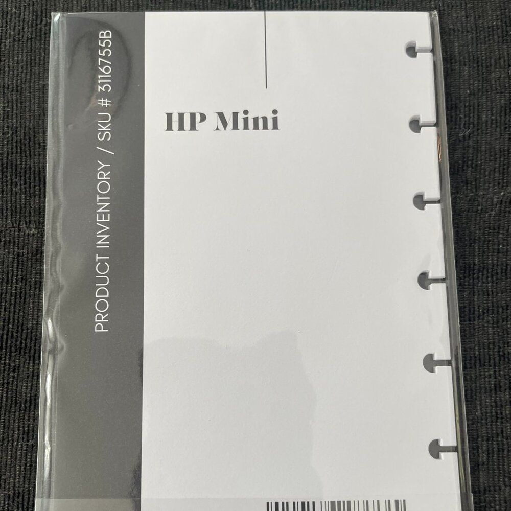 Cloth and Paper - Inventory Insert (HP Mini)